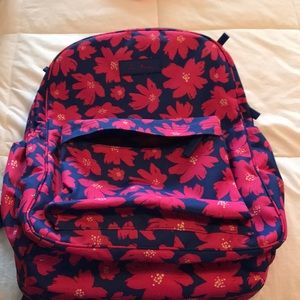 Vera Bradley Pink and blue backpack